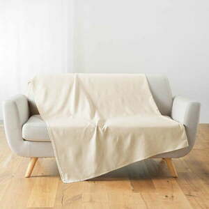 Kremowa narzuta 180x220 cm Lucile – douceur d'intérieur obraz
