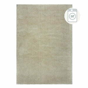 Beżowy dywan z włókien z recyklingu odpowiedni do prania 200x290 cm Fluffy – Flair Rugs obraz