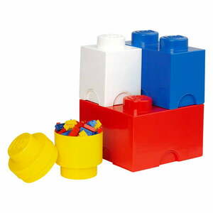 Zestaw 4 pojemników LEGO® obraz