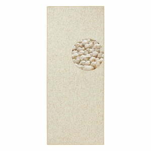 Kremowy chodnik 80x300 cm Wolly – BT Carpet obraz