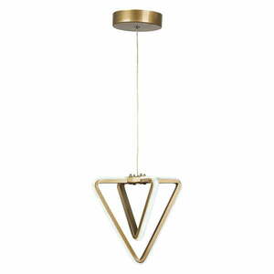 Metalowa lampa sufitowa LED w kolorze brązu Baris – Squid Lighting obraz