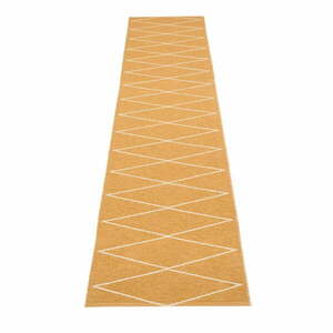 Chodnik odpowiedni na zewnątrz w kolorze ochry 70x320 cm Max Ochre – Pappelina obraz