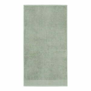 Zielony ręcznik kąpielowy z bawełny egipskiej frotte 70x120 cm – Bianca obraz