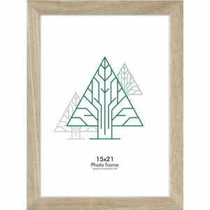 Naturalna ramka ścienna Styler Floryda, 18x24 cm obraz