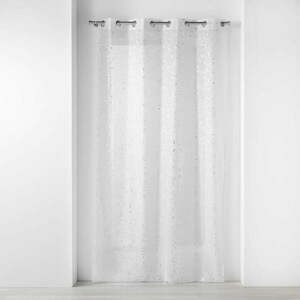 Firanka z woalu w biało-srebrnym kolorze 140x240 cm Floressia – douceur d'intérieur obraz
