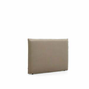 Szarobrązowy tapicerowany zagłówek 180x118 cm Jaira – Kave Home obraz