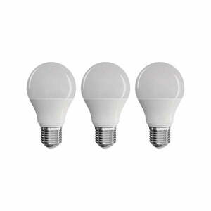 Zestaw 3 żarówek LED EMOS Classic A60 Warm White, 8, 5W E27 obraz