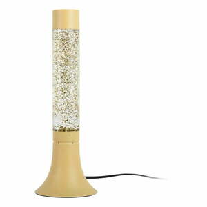 Jasnożółta lampa stołowa ze szklanym kloszem (wysokość 37, 5 cm) Astro Glittler – Leitmotiv obraz