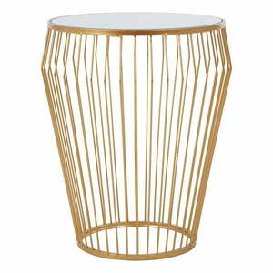 Okrągły stolik ze szklanym blatem ø 45 cm Avantis – Premier Housewares obraz