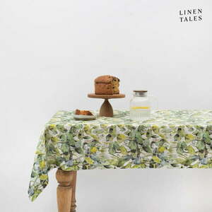 Lniany obrus 140x250 cm Lotus – Linen Tales obraz