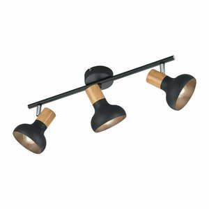 Lampa sufitowa w kolorze matowej czerni ø 10 cm Latika – Trio obraz