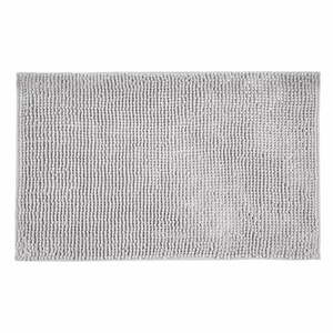 Jasnoszary tekstylny dywanik łazienkowy 50x80 cm Chenille – Allstar obraz