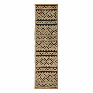 Naturalny chodnik z juty 60x230 cm Luis – Flair Rugs obraz
