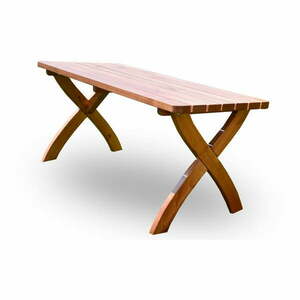 Stół ogrodowy z drewna sosnowego 160x70 cm Strong – Rojaplast obraz