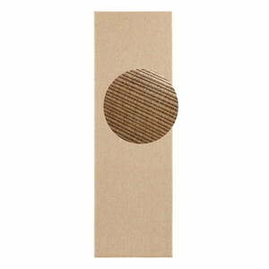Beżowy chodnik BT Carpet Sahara, 80x250 cm obraz