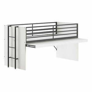 Podwyższone łóżko dziecięce ze stelażem 90x200 cm Sam – Vipack obraz