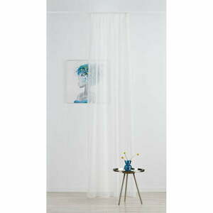 Kremowa firanka 300x245 cm Voile – Mendola Fabrics obraz