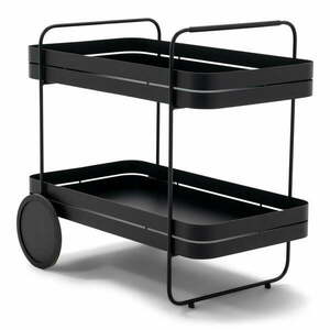 Metalowy barek na kółkach 74x42 cm Gin & Trolley – Spinder Design obraz