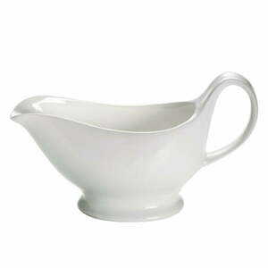Biała porcelanowa sosjerka Maxwell & Williams Basic, 400 ml obraz
