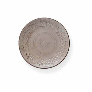 Piaskowo-brązowy talerz kamionkowy Brandani Serendipity, ⌀ 27, 5 cm obraz
