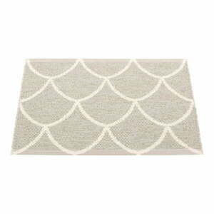 Kremowy dywan odpowiedni na zewnątrz 70x50 cm Kotte Linen – Pappelina obraz