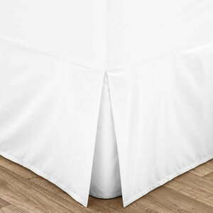 Biały pokrowiec na ramę łóżka z perkalu 90x190 cm Easy Iron Percale – Catherine Lansfield obraz
