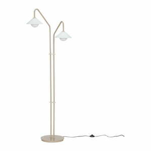 Beżowa lampa stojąca ze szklanym kloszem (wysokość 165 cm) Come – Hübsch obraz