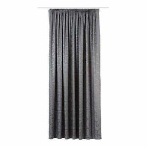 Szara zasłona żakardowa 210x245 cm Glory – Mendola Fabrics obraz