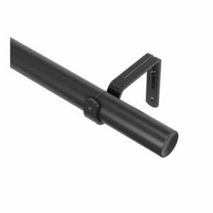 Stalowy regulowany karnisz 81 - 163 cm Zen – Umbra obraz