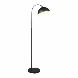 Lampa stojąca metalowa czarna obraz