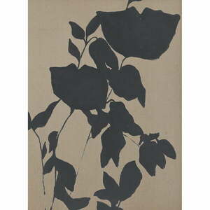 Ręcznie malowany obraz 90x120 cm Fortuna Black – Malerifabrikken obraz