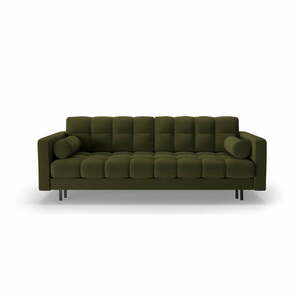 Zielona rozkładana sofa ze schowkiem 222 cm Bali – Cosmopolitan Design obraz