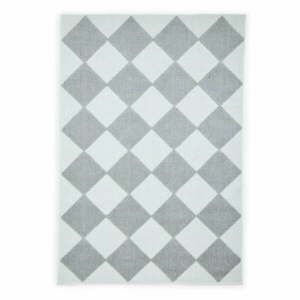 Biało-jasnoszary dywan odpowiedni do prania 120x170 cm Lyna Cream&Grey – Think Rugs obraz