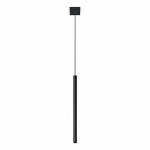 Czarna lampa wisząca Nice Lamps Fideus Single obraz