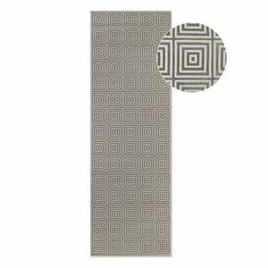 Szary chodnik 80x240 cm Perles Tourmaline – Elle Decoration obraz