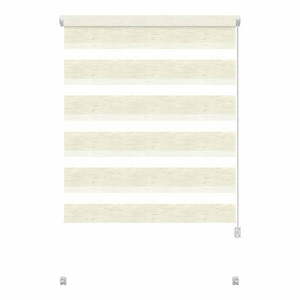 Roleta dzień i noc w naturalnym kolorze 80x150 cm Zebra Silvalin – Gardinia obraz