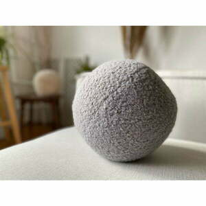 Poduszka dekoracyjna z materiału bouclé ø 20 cm Top – Mioli Decor obraz