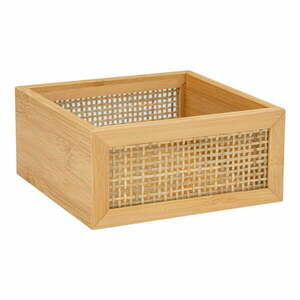 Bambusowy organizer łazienkowy Wenko Allegre, 15x7 cm obraz