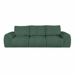 Zielona sofa z materiału bouclé 287 cm Mirel – Rodier obraz