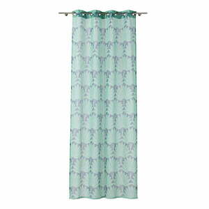 Zielona firanka 140x260 cm Mauritius – Mendola Fabrics obraz