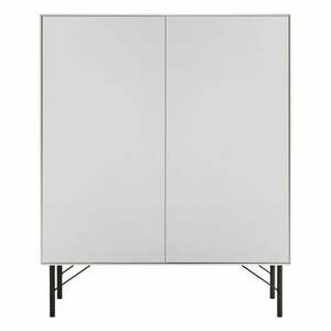 Czarno-biała wysoka komoda 91x111 cm Edge by Hammel – Hammel Furniture obraz