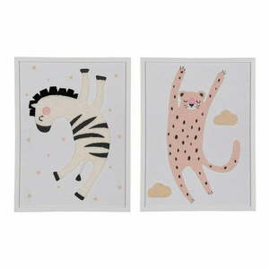 Obrazki dziecięce zestaw 2 szt. 30x40 cm Animals – Ixia obraz