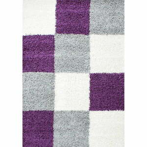 Fioletowo-szary dywan 200x290 cm Life – Ayyildiz Carpets obraz