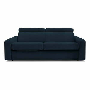 Ciemnoniebieska rozkładana sofa 215 cm Monaco – Bobochic Paris obraz