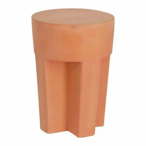 Terakotowy stolik Kave Home Vilena, ⌀ 33 cm obraz