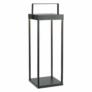 Czarny zewnętrzny lampion solarny LED na USB (wysokość 53 cm) Pure – Markslöjd obraz