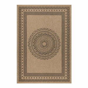 Czarno-naturalny dywan odpowiedni na zewnątrz 120x170 cm Dhaka – Ayyildiz Carpets obraz