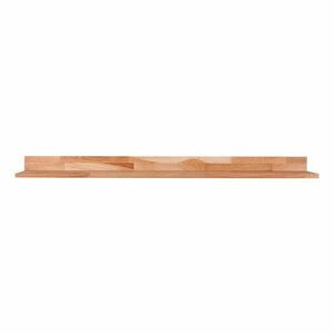 Półka na zdjęcia z litego drewna dębowego 120 cm Kalle – Interia Home & Living obraz