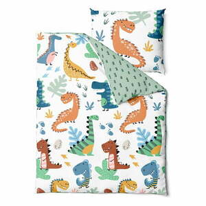 Bawełniana jednoosobowa pościel dziecięca 140x200 cm Dinos – Bonami Selection obraz