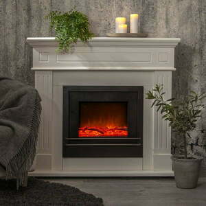 Dekoracja świetlna LED imitująca ogień Star Trading Fireplace, szer. 50 cm obraz
